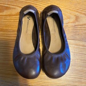 Vivo Barefoot Jing Jing Leather Ballet Flats sz: EU 37